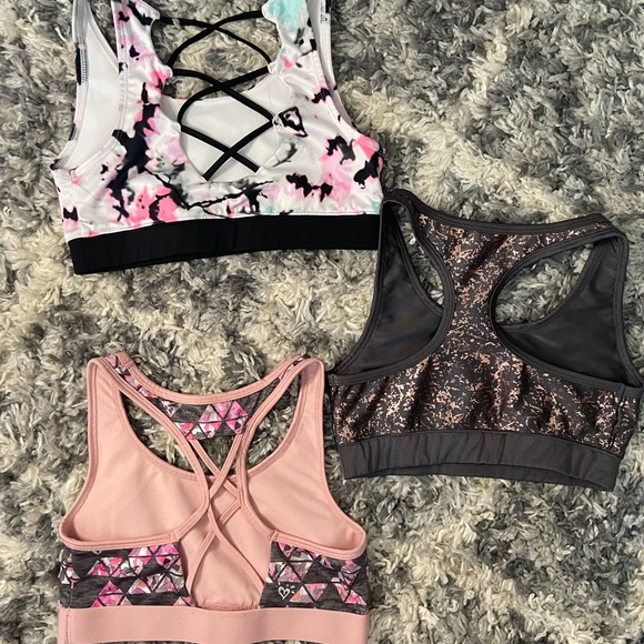 3 - Pack Sports Bras - Picture 2 of 2